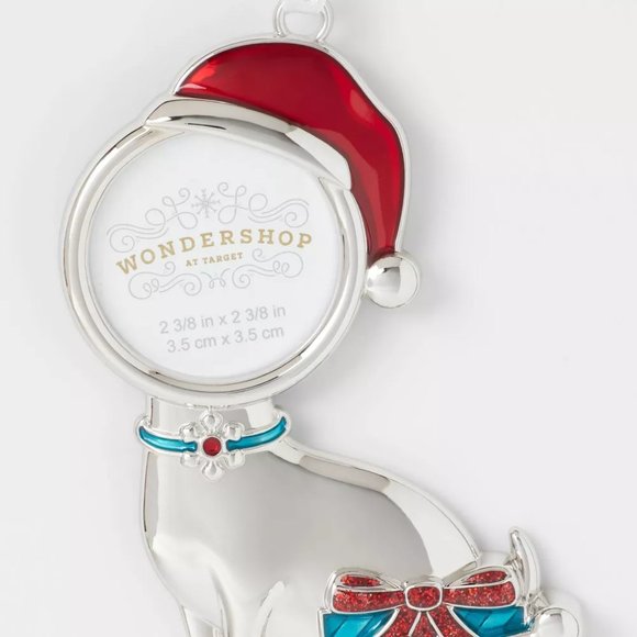 Best Dog Picture Frame Holiday Christmas Ornament - Wondershop - Picture 3 of 3